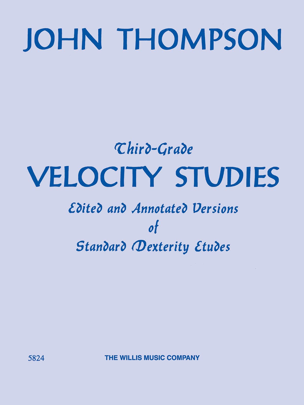 Third Grade Velocity Studies: Midintermediate Level,Used