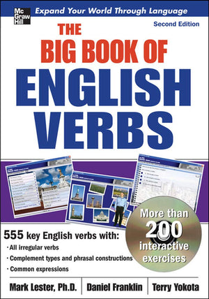 The Big Book Of English Verbs With Cdrom (Set) (Big Book Of Verbs Series),Used