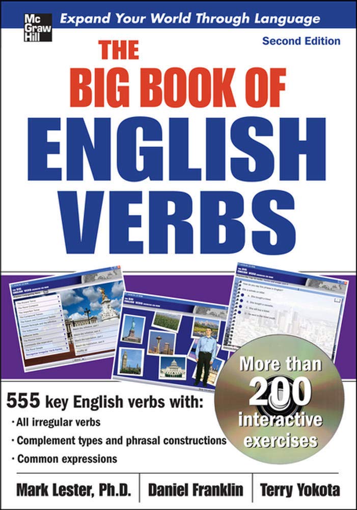 The Big Book Of English Verbs With Cdrom (Set) (Big Book Of Verbs Series),Used