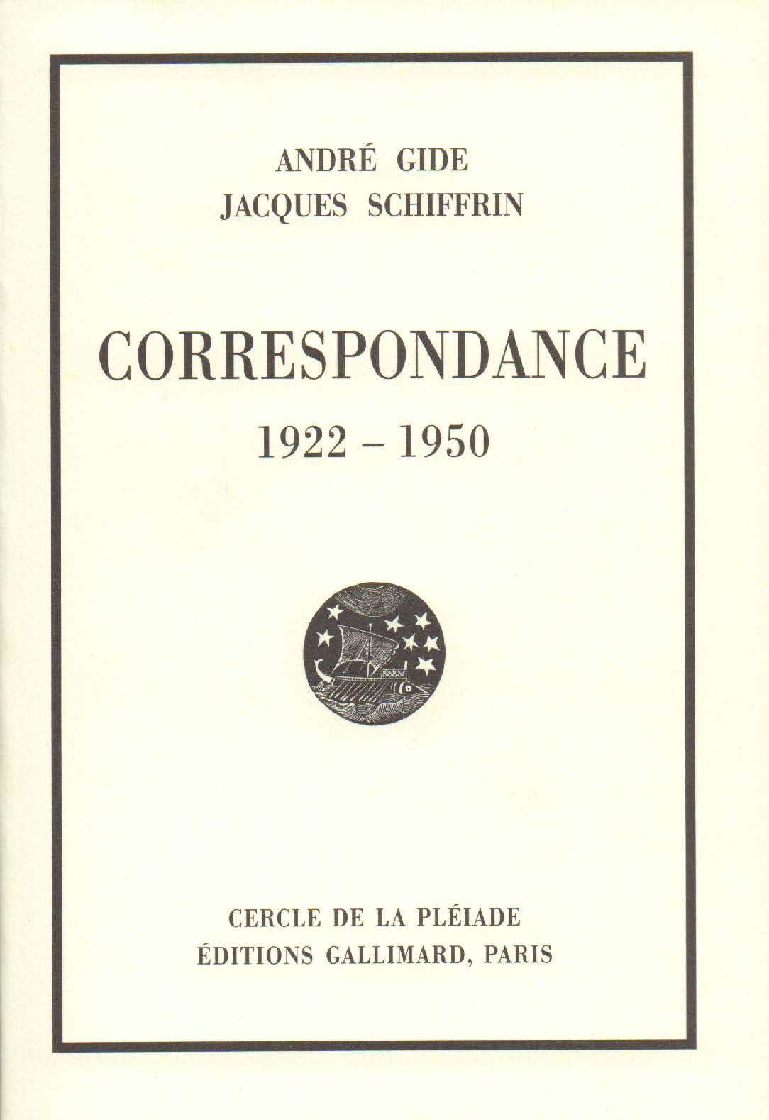 Correspondance: (19221950),Used