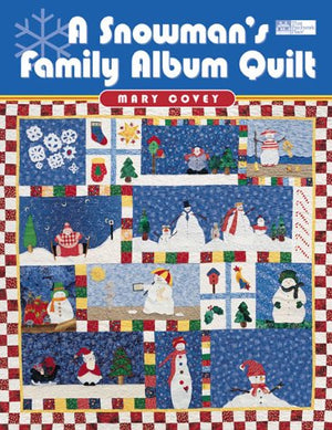 A Snowman's Family Album Quilt,Used