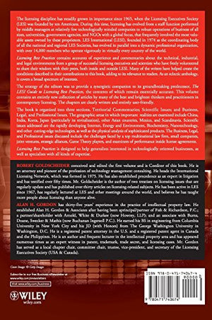 Licensing Best Practices: Strategic, Territorial, and Technology Issues,Used