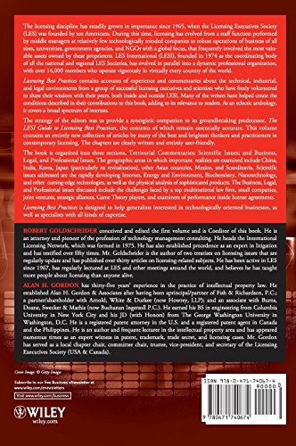Licensing Best Practices: Strategic, Territorial, and Technology Issues,Used