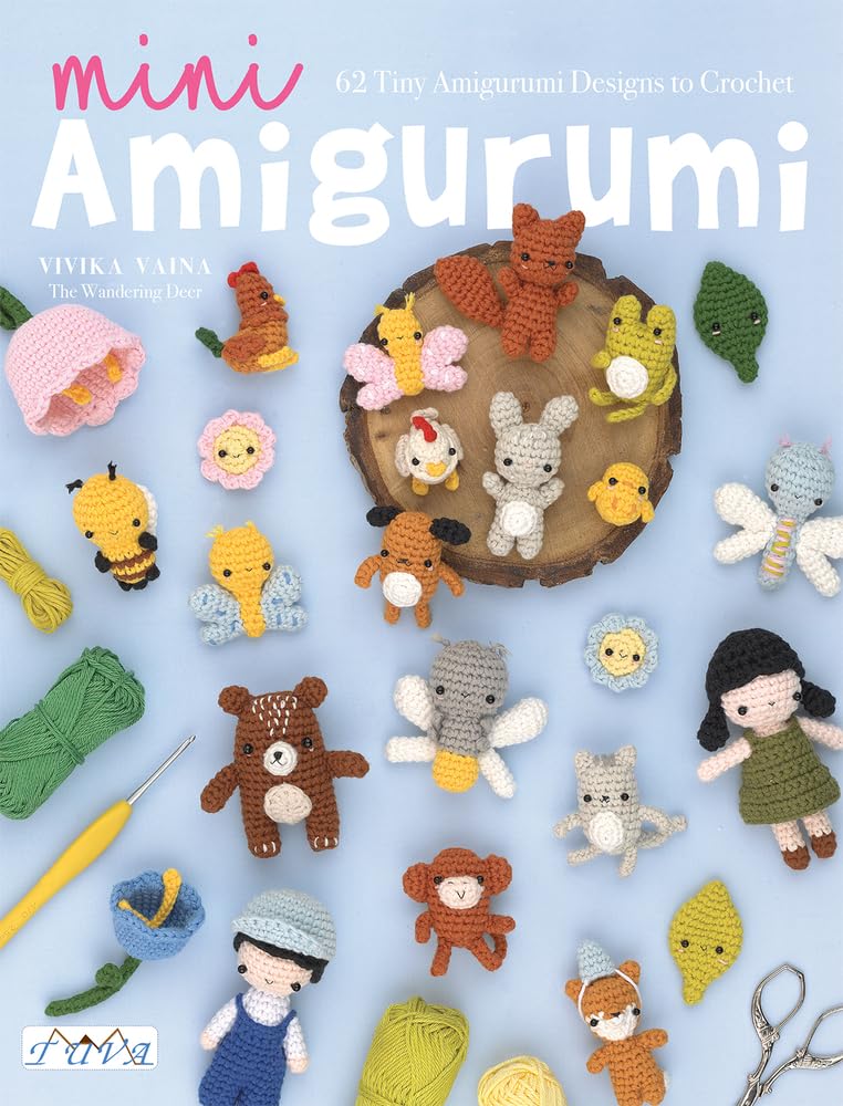 Mini Amigurumi: 62 Tiny Amigurumi Designs to Crochet,New