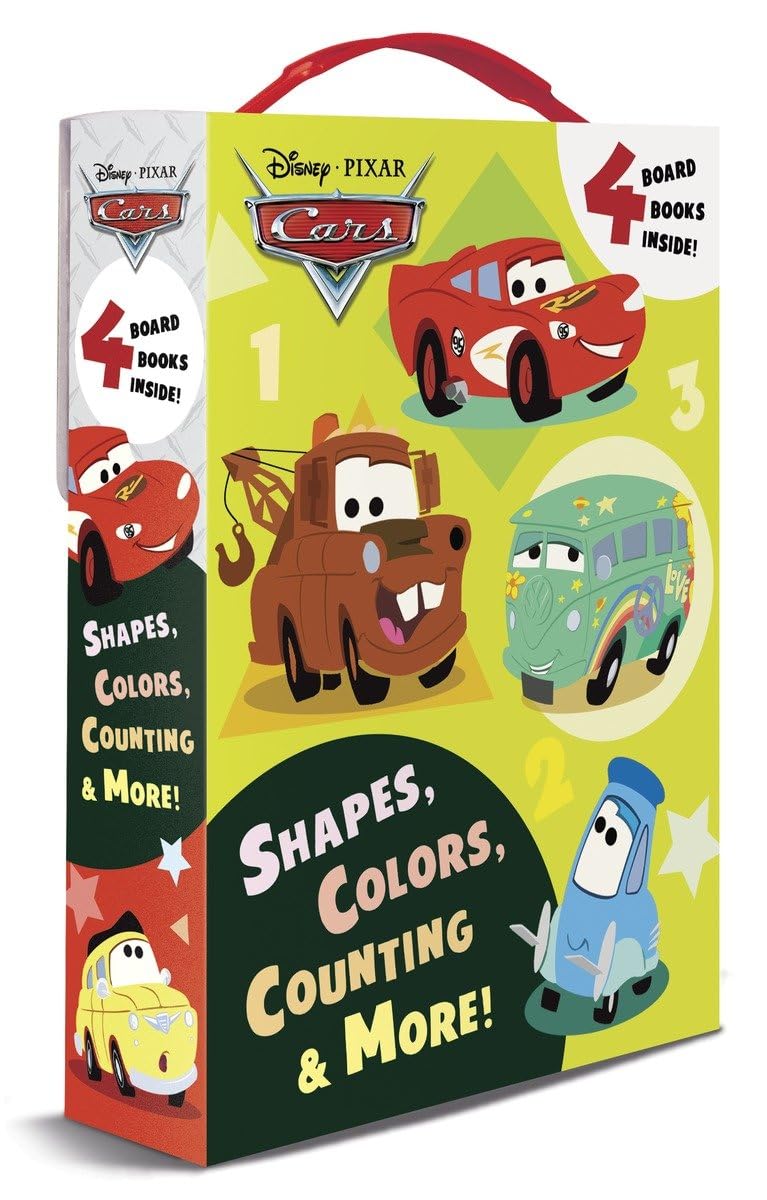 Shapes, Colors, Counting & More! (Disney/Pixar Cars),New