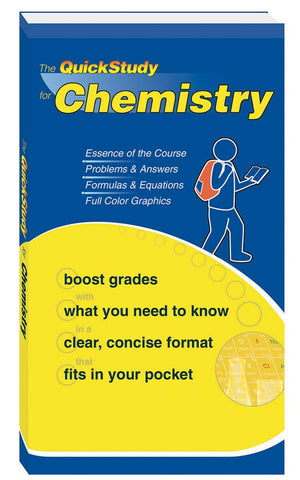 Chemistry (Quickstudy Books),Used