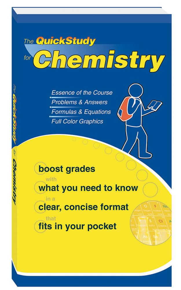 Chemistry (Quickstudy Books),Used