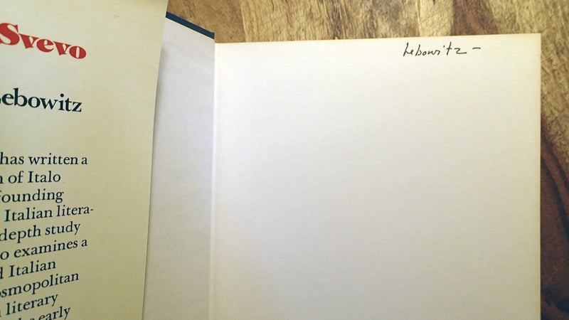 Italo Svevo,Used