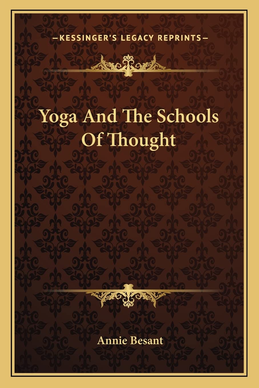 Yoga And The Schools Of Thought,New