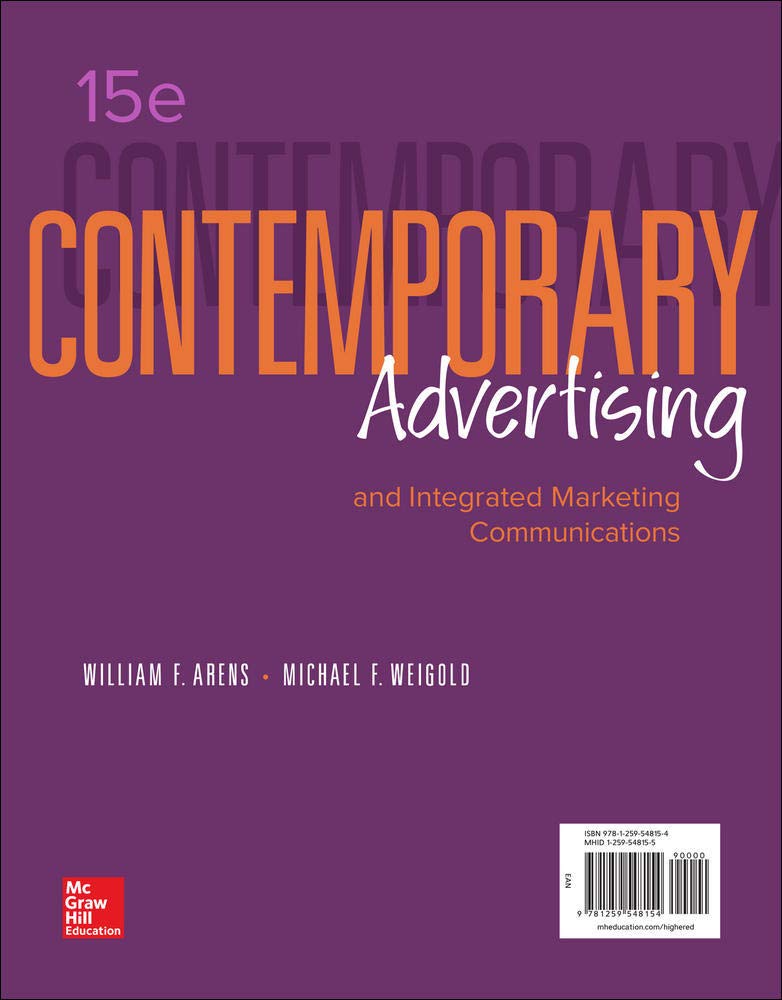 Contemporary Advertising and Integrated Marketing Communications,Used
