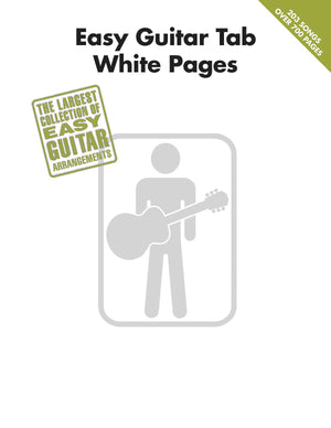 Easy Guitar Tab White Pages,Used