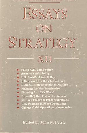 Essays on Strategy 12,Used