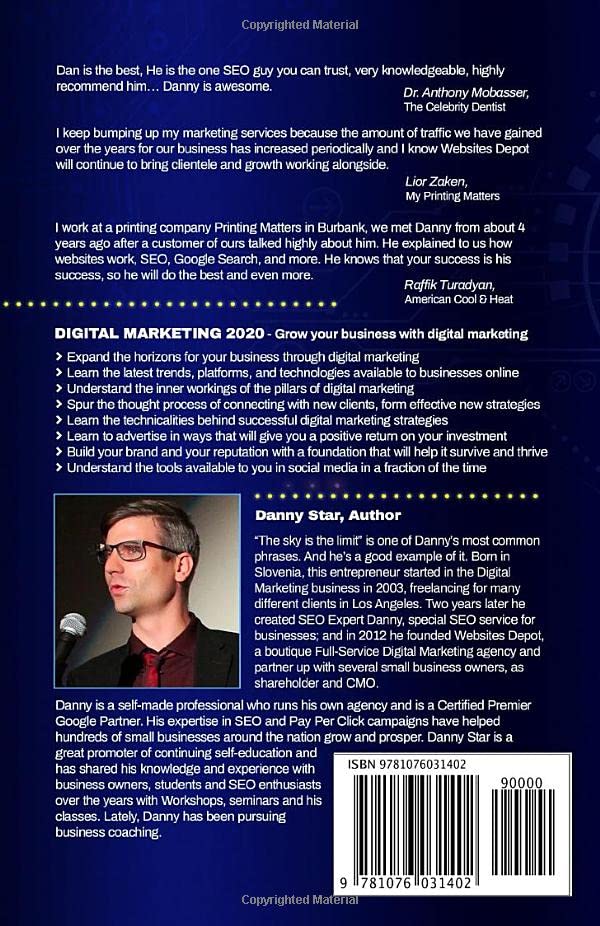 Digital Marketing 2020: Grow Your Business With Digital Marketing,Used