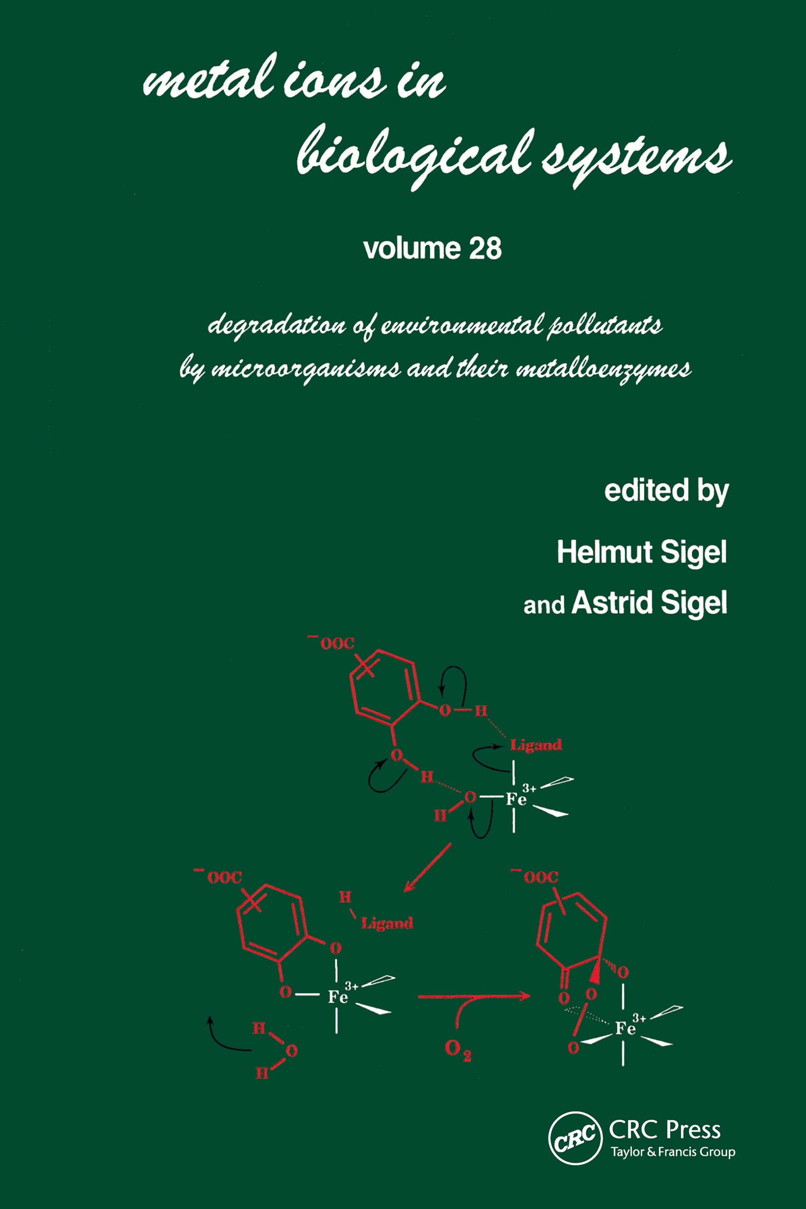 Metal Ions in Biological Systems: Volume 28: Degradation of Environmental Pollutants by Microorganisms and Their Metalloenzymes,Used