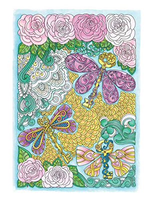 Creative Haven Entangled Dragonflies Coloring Book (Adult Coloring Books: Insects),Used