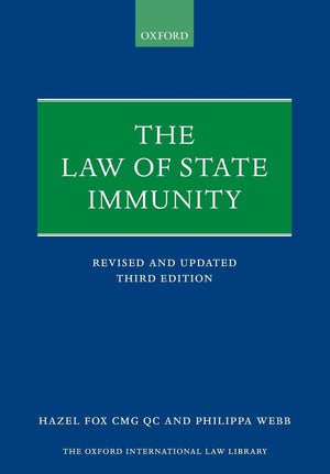 The Law of State Immunity (Oxford International Law Library),Used