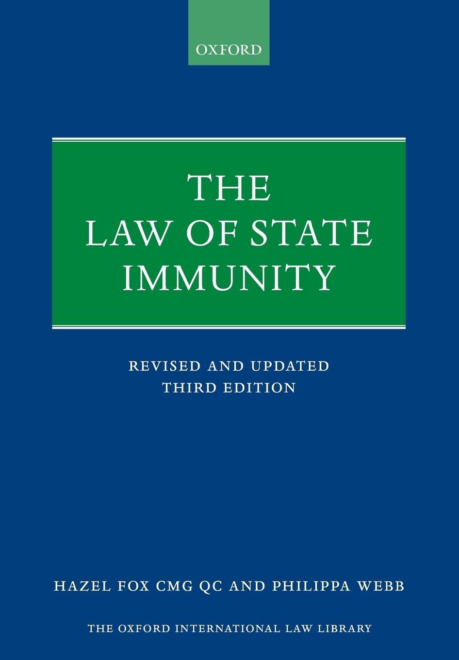 The Law of State Immunity (Oxford International Law Library),Used