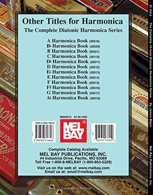 Mel Bay Complete 10Hole Diatonic Harmonica Series: Eb (Complete 10Hole Diatonic Harmonica),Used