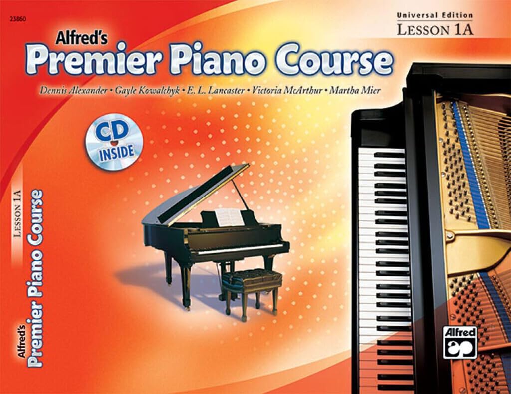 Premier Piano Course Lesson Book, Bk 1A: Universal Edition, Book & CD (Premier Piano Course, Bk 1A),Used