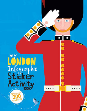 My London Infographic Sticker Activity Book