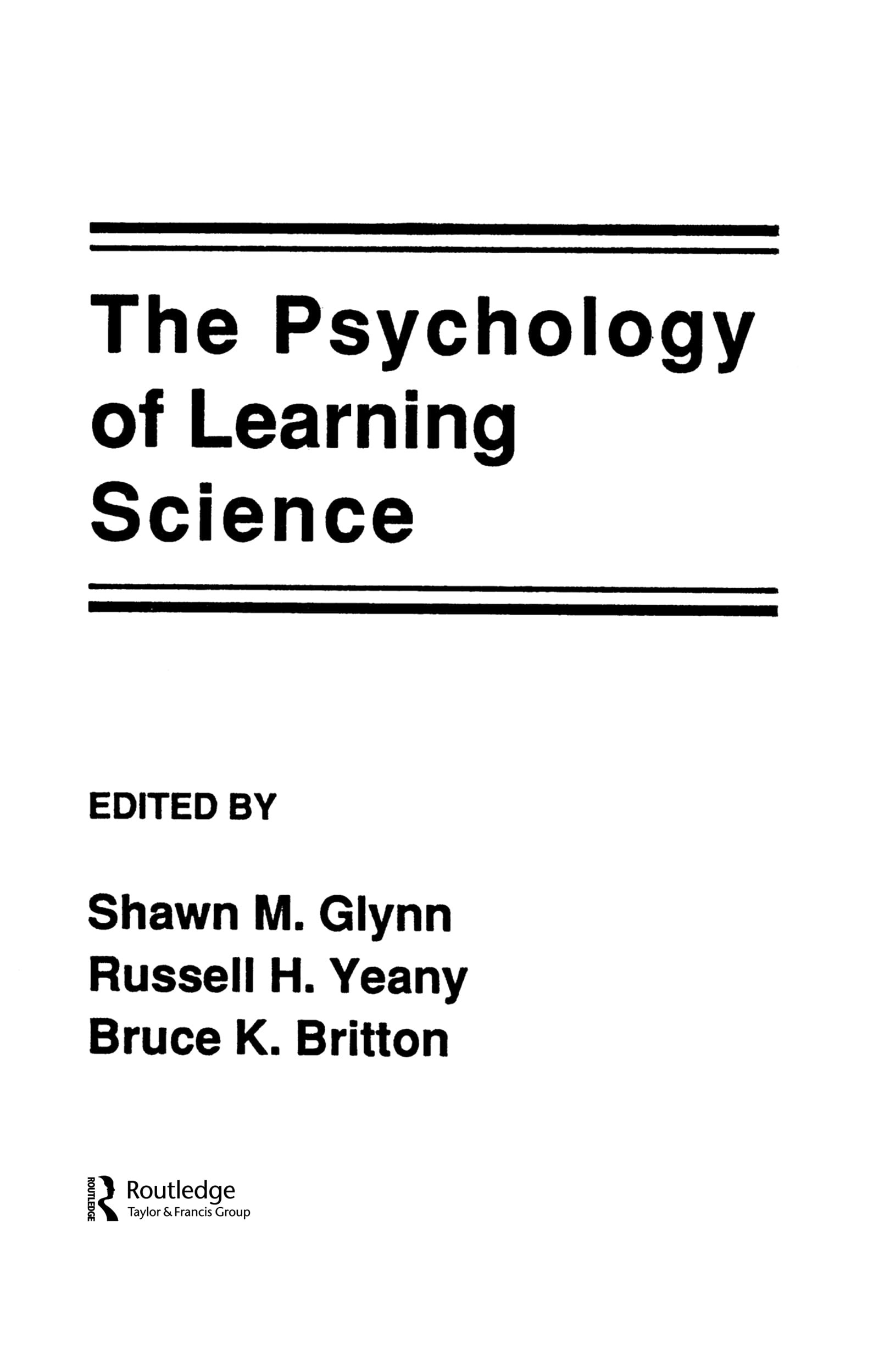 The Psychology of Learning Science,Used