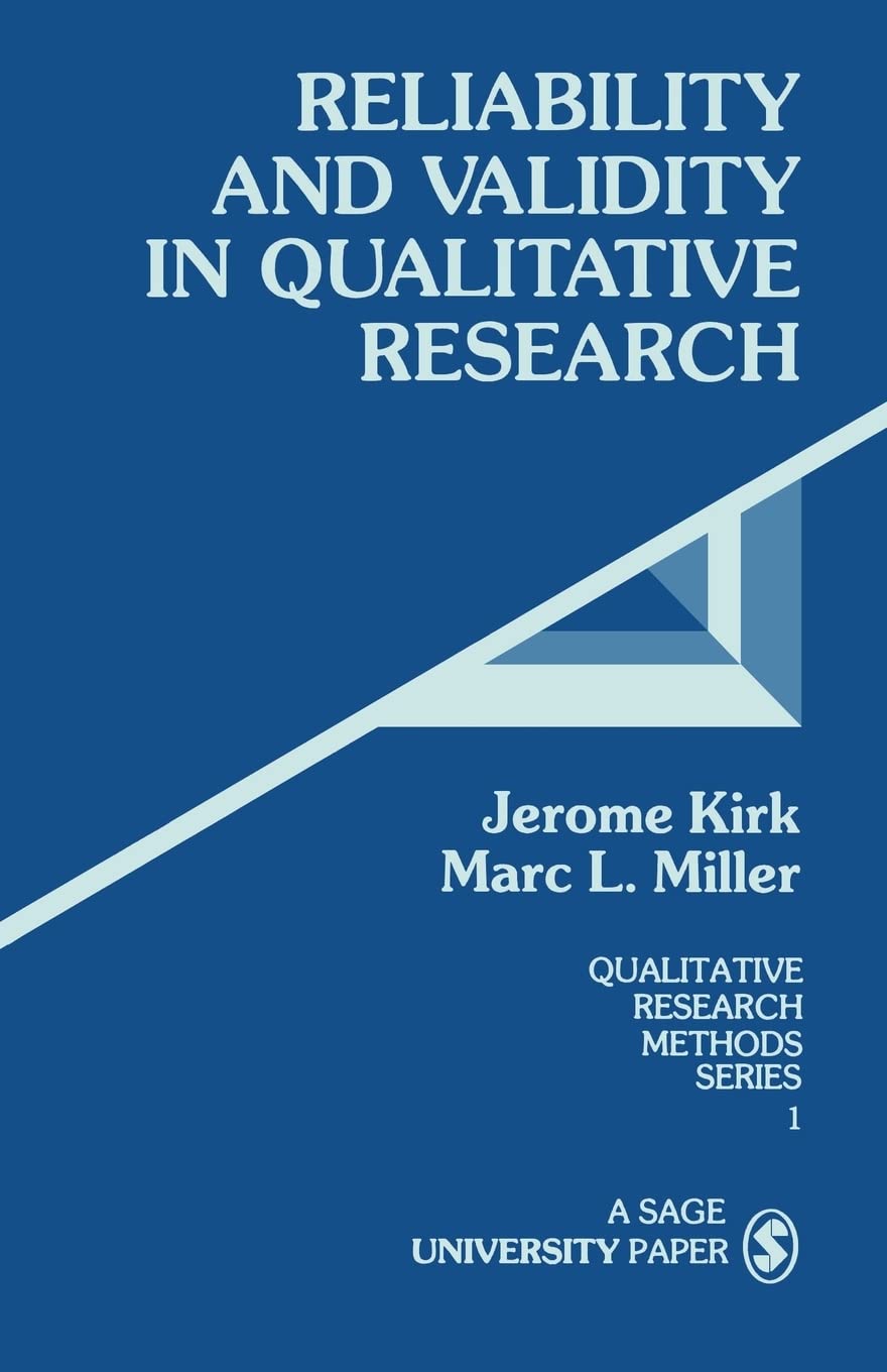 Reliability and Validity in Qualitative Research (Qualitative Research Methods),Used