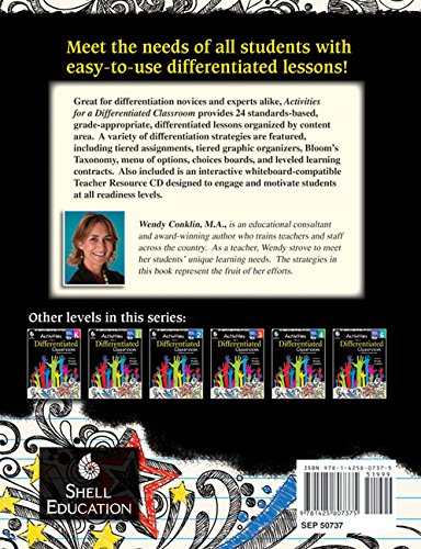 Activities for a Differentiated Classroom Level 5,Used