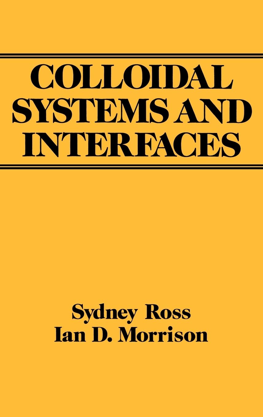 Colloidal Systems and Interfaces,Used