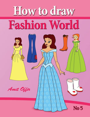 how to draw fashion world: drawing books fo children and how to draw step by step (how to draw comics and cartoon characters),Used