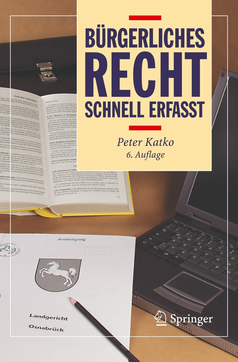 Brgerliches Recht  Schnell Erfasst (German Edition),New