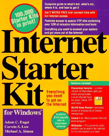 Internet Starter Kit for Windows/Book and Disk,Used