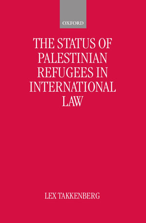 The Status of Palestinian Refugees in International Law,Used