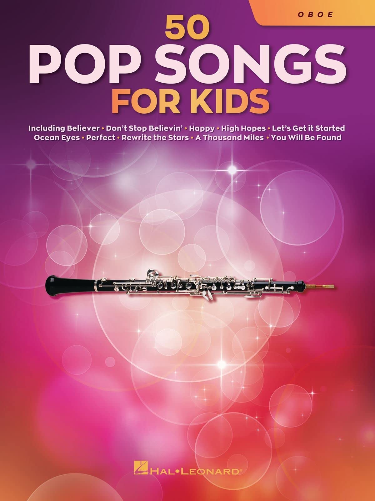 50 Pop Songs for Kids for Oboe,New
