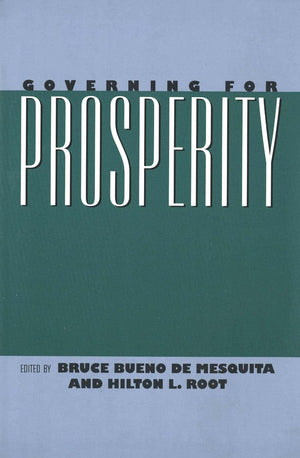 Governing for Prosperity,New