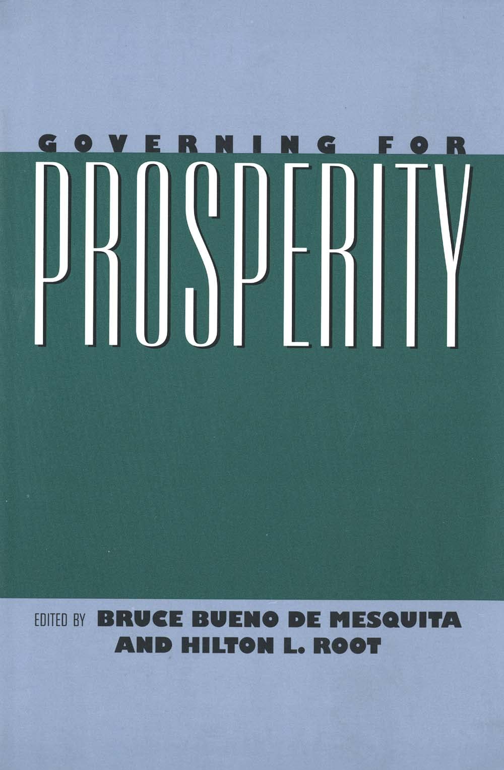 Governing for Prosperity,Used