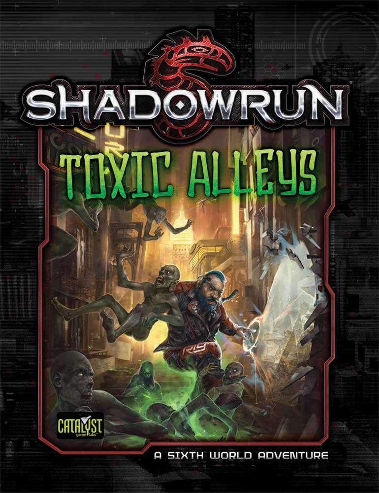 Shadowrun Toxic Alleys,Used
