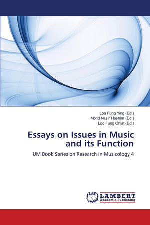 Essays on Issues in Music and its Function: UM Book Series on Research in Musicology 4,Used