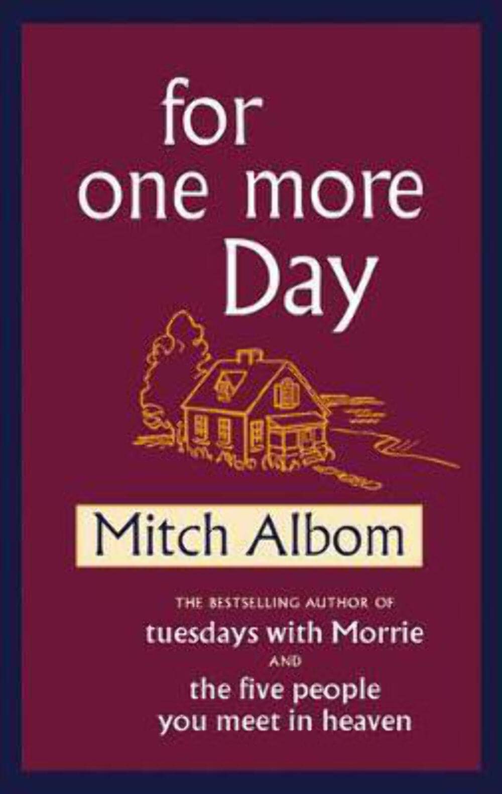 For One More Day [Hardcover] [Jan 01, 2006] Albom, Mitch-new