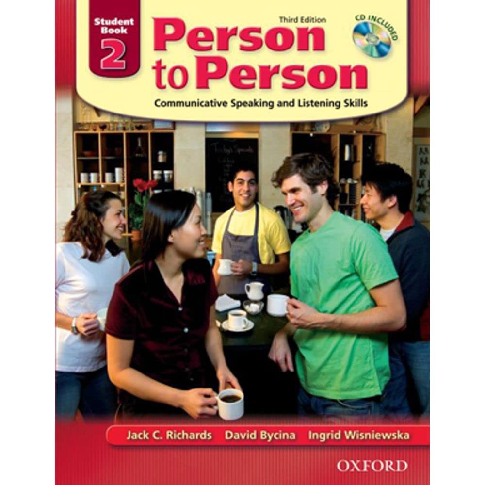 Person to Person: Communicative Speaking and Listening Skills, Student Book 2 (Book & Audio CD),New