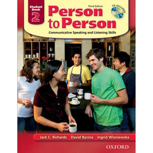 Person to Person: Communicative Speaking and Listening Skills, Student Book 2 (Book & Audio CD),New