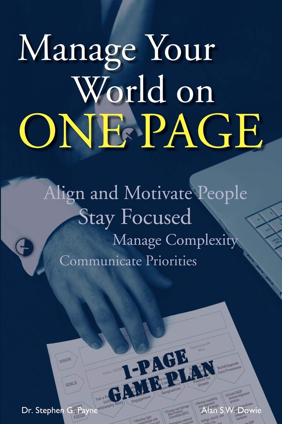 Manage Your World on ONE PAGE,Used