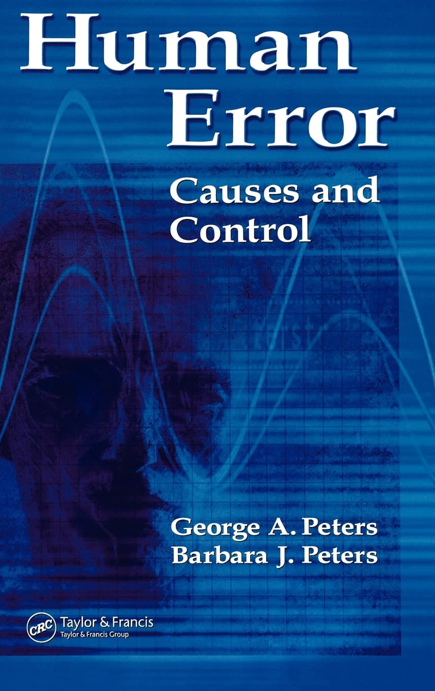 Human Error: Causes and Control,Used
