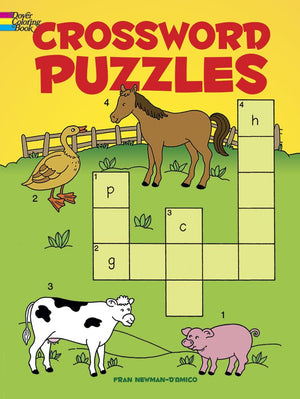 Crossword Puzzles (Dover Kids Activity Books),Used