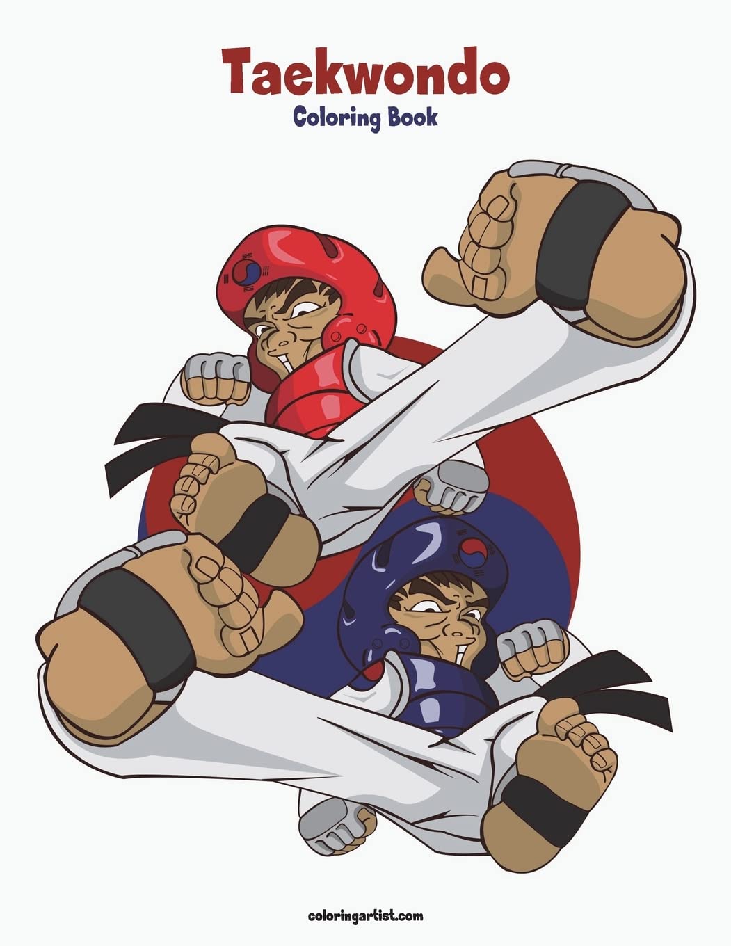 Taekwondo Coloring Book 1,Used