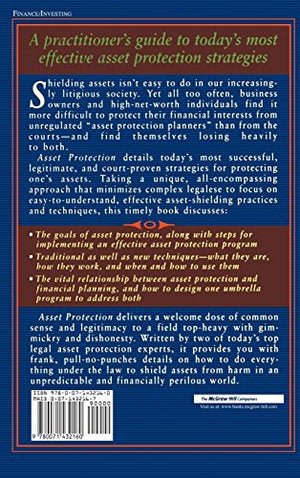 Asset Protection : Concepts And Strategies For Protecting Your Wealth