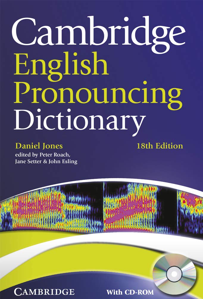Cambridge English Pronouncing Dictionary with CDROM,Used