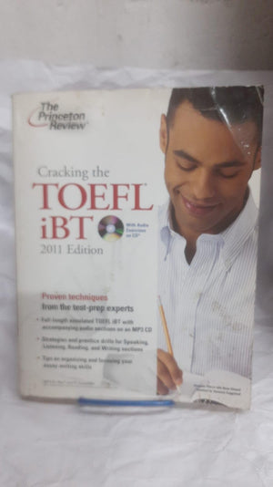 Cracking the TOEFL iBT with CD, 2011 Edition (Test Preparation),Used
