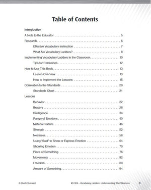 Vocabulary Ladders: Understanding Word Nuances Level 5,Used