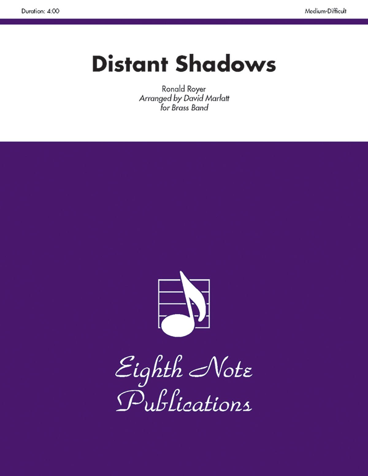 Distant Shadows: Conductor Score & Parts (Eighth Note Publications),Used