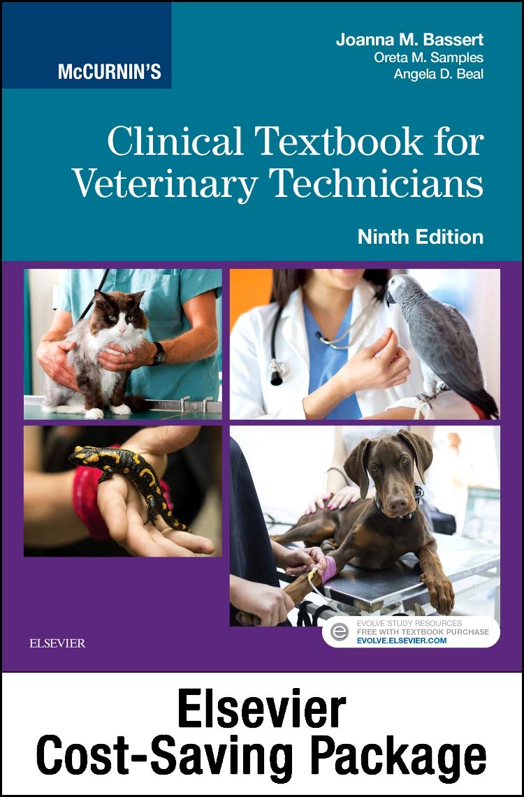Mccurnin'S Clinical Textbook For Veterinary Technicians  Textbook And Workbook Package